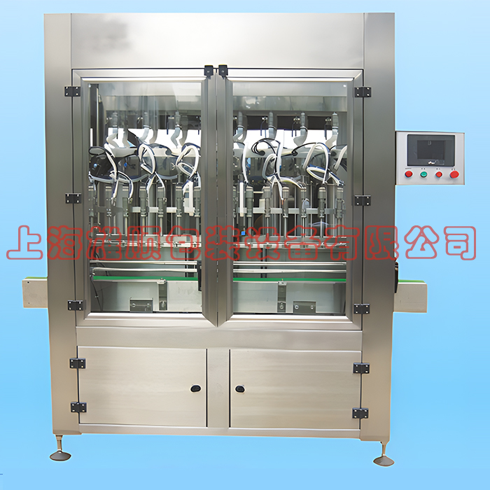 XS-12GB全（quán）自動高粘度液體灌裝機